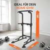 DH FitLife Power Tower Dip Station | Klimmzugstange Produktbild-Vorschau 5