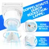 150mm 18W/35db Badlüfter Leiser Wandventilator, 240m³/h Produktbild-Vorschau 2