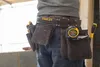 Werkzeugschürze aus echtem Leder mit praktische An Produktbild-Vorschau 13