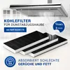 Kohlefilter 3x passend wie Neff 00296178 Aktivkohlefilter Produktbild-Vorschau 2