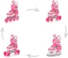 meteor Inlineskates 4in1 Kinder Inliner Rollschuhe Roller Produktbild-Vorschau 4