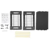 The image displays the components of a set of pull-out storage shelves or drawer organizers, laid out on a white background. Náhled obrázku produktu