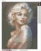 Diamantová výšivka Krásná Marilyn Monroe 45x58 Náhled obrázku produktu 2