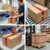 baytronic Warn taśma samoprzylepna PP "Ostrożnie szkło" 50 Podgląd zdjęcia produktu 4