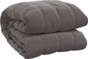 A folded gray weighted blanket. Náhľad obrázku produktu