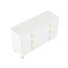 Merax Kommode 120 cm mit 6 Schubladen, Sideboard Stauraum Produktbild-Vorschau 6