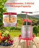SucceBuy Pressoir manuel pour fruits et vin, 3,69 Gal/14L Voir les images du produit 2