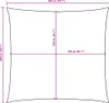 vidaXL Sun Sail Oxford Fabric Square 2 x 2 m Terracotta Náhled obrázku produktu 7