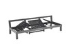 KETTLER Comfort 3-Sitzer/Liege, anthrazit matt/ graphite, Produktbild-Vorschau 7