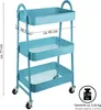ONVAYA® Servierwagen Silvio | Beistellwagen | blau | 30,5 x Produktbild-Vorschau 4