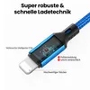 USB-A auf iPhone Nylon Kabel Typ A Ladekabel für iPhone - Produktbild-Vorschau 3
