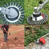 2er Set 150 mm Stahldraht Bürste für Freischneider, Produktbild-Vorschau 2