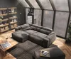 DELIFE Ecksofa Sirpio XL 270x170 cm Mikrofaser Khakibraun Produktbild-Vorschau 5