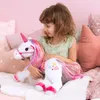 Bayer Design 69536AA Plüsch Einhorn mit Licht, Sound, Produktbild-Vorschau 5