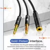 SSF24 Splitter Audio Kabel Y Adapter Headset 3.5mm Klinke Produktbild-Vorschau 7
