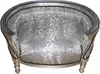 Casa Padrino Barock Hunde & Katzen Sofa in Silber - Produktbild-Vorschau 1