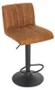 riess-ambiente Barhocker PORTLAND vintage braun Microfaser Produktbild-Vorschau 8