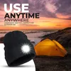 Beanie Mütze mit Licht, 4LED Winter Strickmütze, USB Produktbild-Vorschau 5