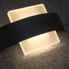 ZMH LED lampa ścienna ciepła biała wewnętrzna lampa ścienna Podgląd zdjęcia produktu 5