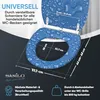 SANILO® WC sedadlo s automatickým spúšťaním a rýchlym Náhľad obrázku produktu 4