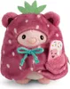 NICI MyMochi Coniglio Pibu 8 cm in costume fragola con Anteprima dell’immagine prodotto 1