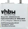 vhbw Akku kompatibel mit Polar M430, M400 Smartwatch Uhr Produktbild-Vorschau 5