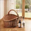 XXL Einkaufskorb Maxi Weide 68x49cm – Erntekorb Produktbild-Vorschau 2