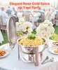 VEVOR Hot Pot Buffet-Speisenwärmer mit 4 großen Behältern Produktbild-Vorschau 2