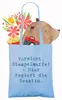 Mr. & Mrs. Panda Tote Bag Spruch Beamtin Stempelwaffe - Sky Produktbild-Vorschau 3