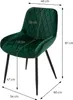 ML-Design 4er Set Esszimmerstühle mit Rücken- und Produktbild-Vorschau 7