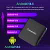 TV Box Android 14.0 BT Fernsteuerung 4K Quad Core Media Produktbild-Vorschau 3