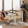 COSTWAY biurko z regulacją wysokości 140 x 70 cm, biurko Podgląd zdjęcia produktu 9