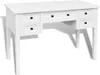 vidaXL Bureau blanc avec 5 tiroirs Voir les images du produit 6