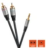 celexon 2x Cinch auf 3,5mm Stereo Klinke Audiokabel 1,0m - Produktbild-Vorschau 4