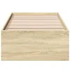 (NEU 2026) Bettgestell moderne, Sonoma-Eiche 90x190 cm - Produktbild-Vorschau 4