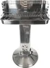 Säulengrill mit 5-fach höhenverstellbarem Grillrost, 2 Produktbild-Vorschau 2