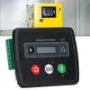 A generator controller module is shown in the foreground, with a yellow generator in the background. Náhled obrázku produktu