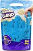 A bag of blue kinetic sand with a sandcastle molded from it. Voir les images du produit