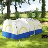 Outsunny Tunnelzelt Wetterfest Campingzelt für 4 Personen Produktbild-Vorschau 9