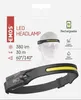 Lampada frontale ricaricabile EMOS COB LED P3541, 380 lm, Anteprima dell’immagine prodotto 30