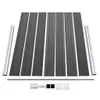 vidaXL Zaunelement Set WPC 353x146 cm Schwarz Produktbild-Vorschau 5
