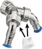 HAAS Doppelschlauchtülle Save 1 & 3/4 für Unterputzsiphon Produktbild-Vorschau 3
