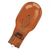 A close-up studio shot of an amber-colored automotive light bulb against a white background. Produktbild-Vorschau