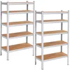 Springos®cellar shelf Kovová police 30 x 75 x 150 cm Náhled obrázku produktu 16