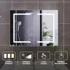 INONEFT Spiegelschrank Bad mit LED Beleuchtung, Badezimmer Produktbild-Vorschau 7