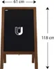Reklamní áčko s magnetickou tabulí 118x61cm Náhled obrázku produktu 4