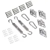 Trade-Shop Sonnensegel 6mm Zubehör Montage Set Edelstahl Produktbild-Vorschau 1