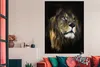 MuchoWow® Poster Löwe - Fell - Schwarz 120x160 cm - Produktbild-Vorschau 2
