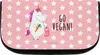 Mr. & Mrs. Panda Schminktasche Einhorn Vegan - Rot Pastell Produktbild-Vorschau 1
