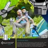 KESSER® Campingstuhl faltbar bis 150 kg Angelstuhl Produktbild-Vorschau 5